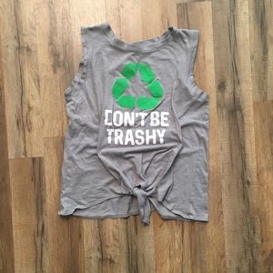 Modern Lux Front Tie Tank Top